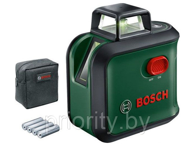 Нивелир лазерный линейный BOSCH Advanced Level 360 в кор. (проекция: крест, до 24 м, +/- 0.40 мм/м, резьба - фото 1 - id-p137890697