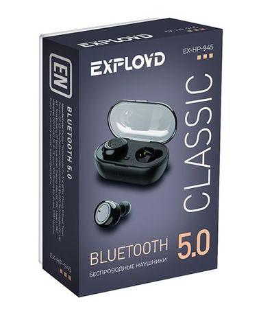 EX-HP-945 черные Classic Bluetooth-наушники внутриканальные EXPLOYD - фото 1 - id-p137599567