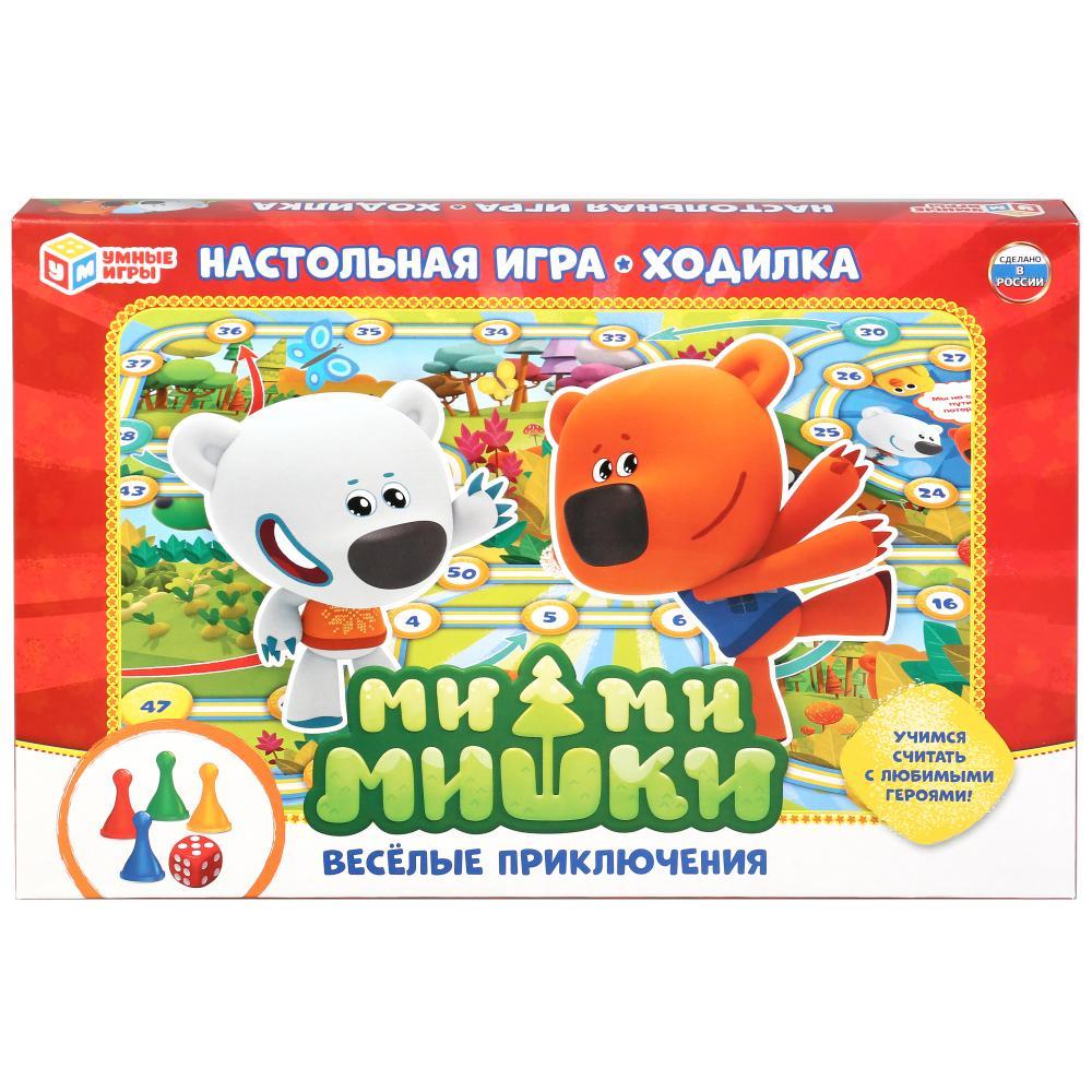 Настольная игра-ходилка "Умные игры" "Ми-ми-мишки Веселые приключения"