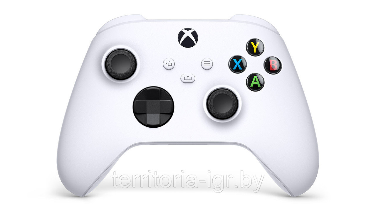 Microsoft Original Беспроводной геймпад Xbox Series X (Robot White) QAS-00002 - фото 2 - id-p137893932