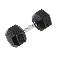 Гантель обрезиненная Starfit DB-301 14 кг Black