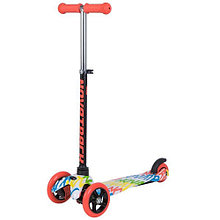 Самокат-кикборд Novatrack Disco-kids Neon White 120H.DISCOKIDS.WMC8