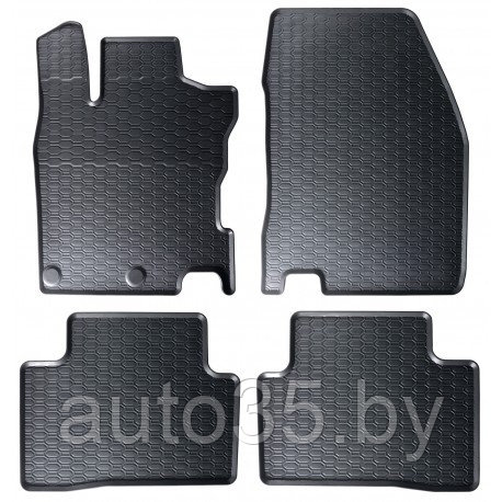 Коврики Салонные для Nissan Qashqai II (14-) EURO