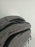 Рюкзак BINSHUAI из плотного полиэстера (серый), фото 2