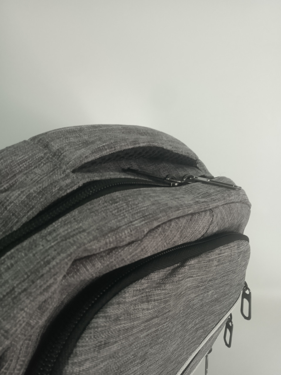 Рюкзак BINSHUAI из плотного полиэстера (серый) - фото 2 - id-p99484576