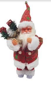Дед Мороз Санта Клаус музыкальный 24 см (поет, светится) , арт. VT18-21167 - фото 2 - id-p89165362