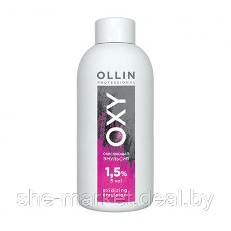 Окисляющая эмульсия OLLIN Oxy 1,5% 5 vol 150мл (OLLIN Professional) - фото 1 - id-p137906872