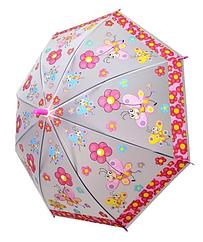 Детские зонтики купол для мальчиков и девочек арт. VT174-1007, детский зонтик трость