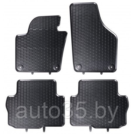 Коврики Салонные для  VW Sharan II (10-) / Seat Alhambra II (10-) (5 Мест)