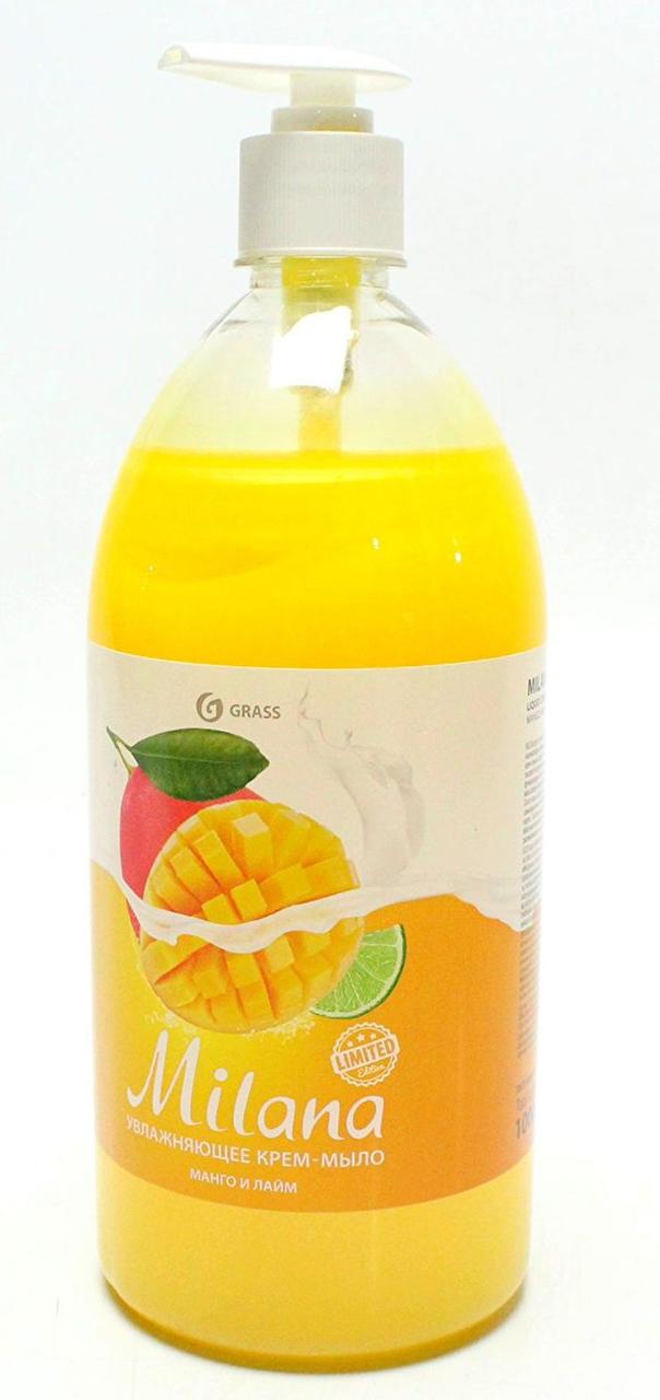 Крем-мыло жидкое Milana манго и лайм, 1 л (Цена с НДС)