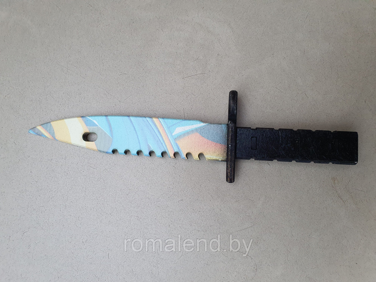 Нож M9 из CS:GO деревянный окрашенный - фото 5 - id-p136881614