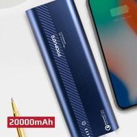 Портативное зарядное устройство Promate PowerTank-20 20000mAh (синий), фото 2