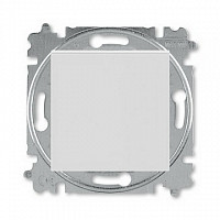 Переключатель перекрёстный одноклавишный ABB Levit серый / белый - фото 1 - id-p137922789