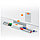 Доска магнитно-маркерная "Nobo Nano Clean Widescreen" 51*90 см, фото 3