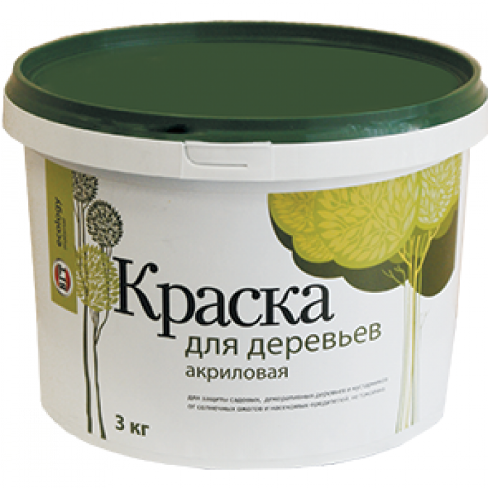 Краска ВД-АК-1180 для деревьев, 1,5 кг