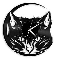 Часы настенные Кот