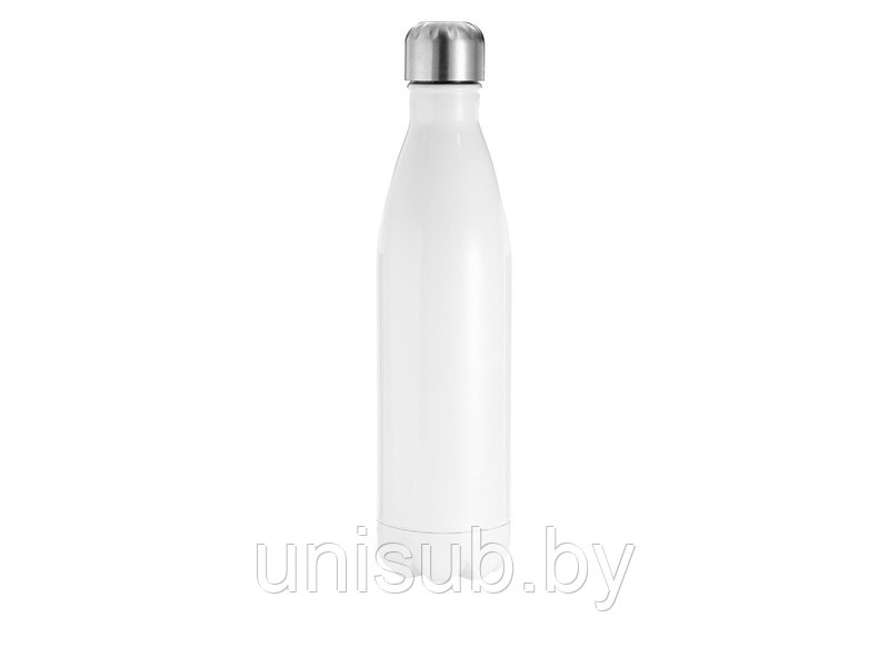 Бутылка металл белая 750 мл - фото 1 - id-p137912594