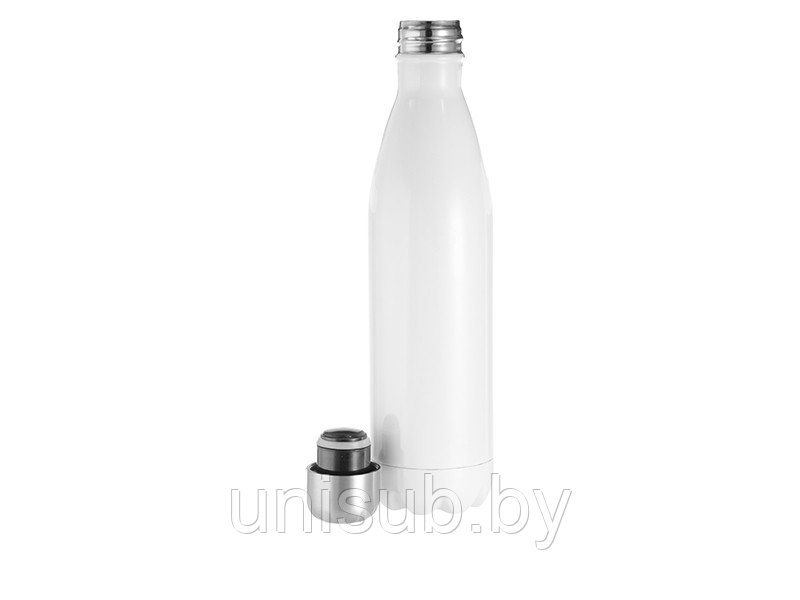 Бутылка металл белая 750 мл - фото 2 - id-p137912594