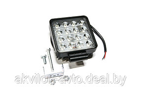 AE48S-16LED-55HC Фара доп. (раб.) квадрат., направлен. свет, 16 диодов 48W (110х55х140) LED 12/24V