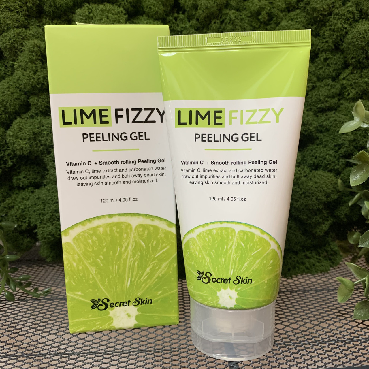 Гель-скатка SECRET SKIN Lime Fizzy Peeling Gel, 120 мл - фото 1 - id-p137937786