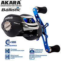 Катушка мультипликаторная Akara Ballistic AB20L (11+1 подш.)