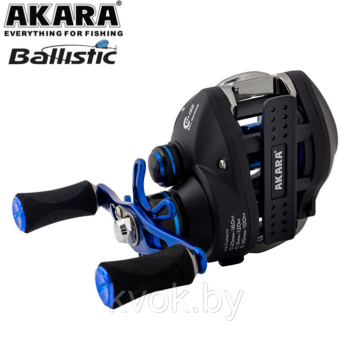 Катушка мультипликаторная Akara Ballistic AB20L (11+1 подш.) - фото 3 - id-p137943172