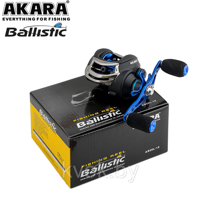 Катушка мультипликаторная Akara Ballistic AB20L (11+1 подш.) - фото 4 - id-p137943172