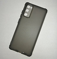 Чехол-накладка JET для Samsung Galaxy S20 FE (силикон) SM-G780 темно-серый с защитой камеры