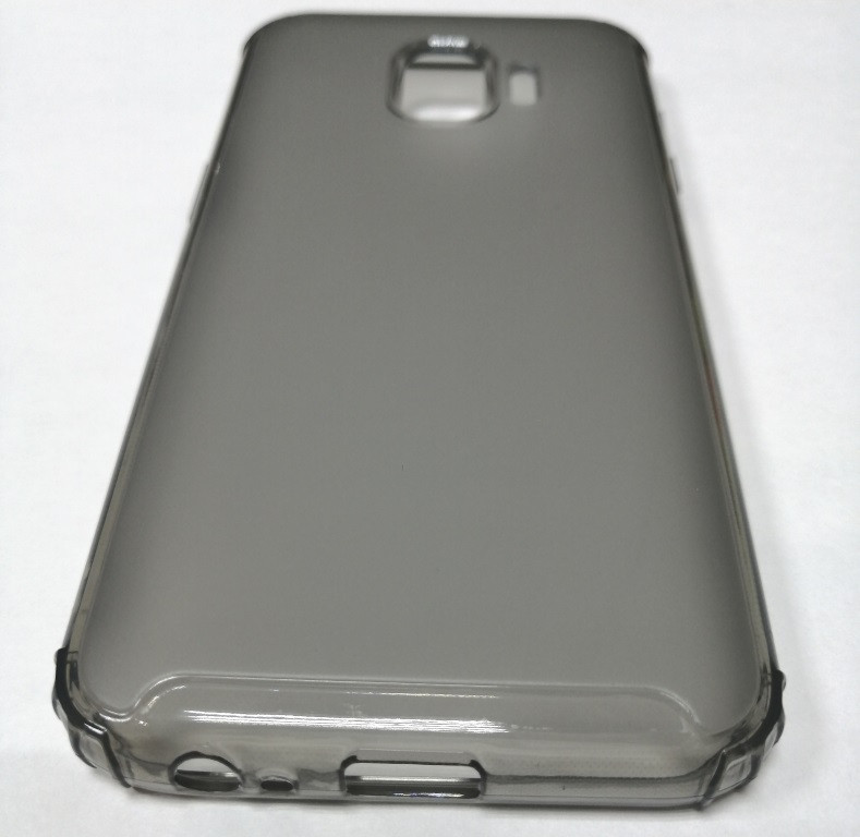 Чехол-накладка JET для Samsung Galaxy J2 Core SM-J260 (силикон) темно-серый усиленный - фото 2 - id-p137936795