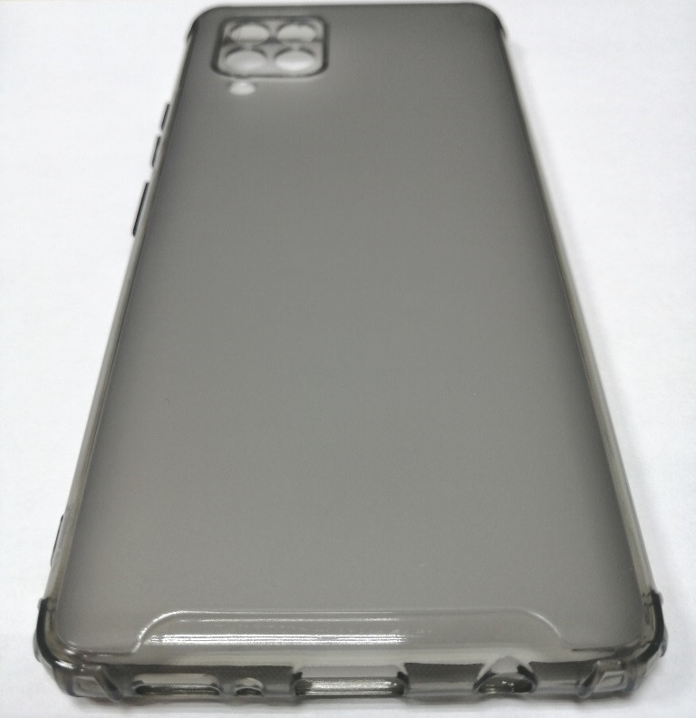 Чехол-накладка JET для Samsung Galaxy A42 (силикон) темно-серый с защитой камеры - фото 2 - id-p137936786