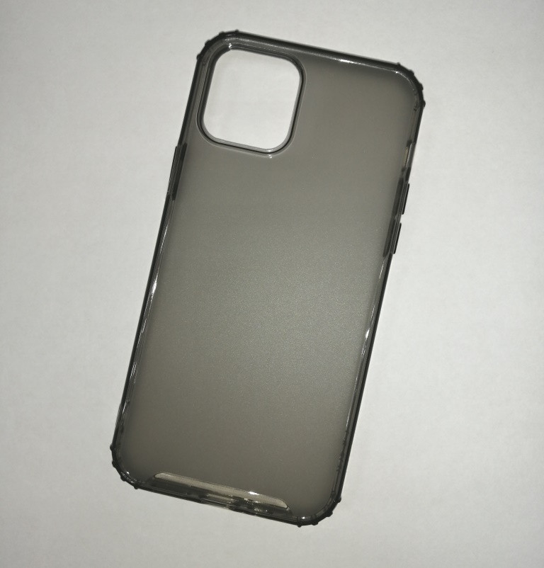 Чехол-накладка JET для Apple Iphone 12 Pro (силикон) темно-серый усиленный