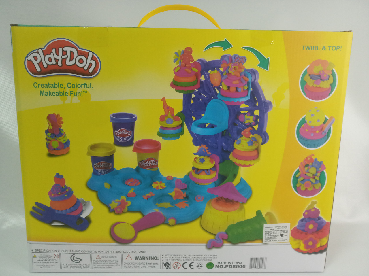 Игровой набор Play-Doh "Карнавал сладостей"-копия - фото 3 - id-p62762753