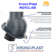 Выход вентиляции под все виды черепиц, Krono-Plast ROTOLINE, фото 5