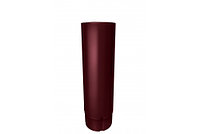 Труба круглая Optima 90мм 3м  RAL 3005 красное вино
