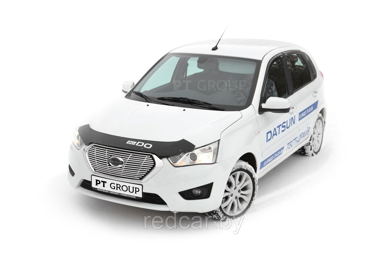 Накладка на решётку радиатора 10 мм (НПС) Datsun mi-DO Хэтчбек 2014 - фото 1 - id-p137949509