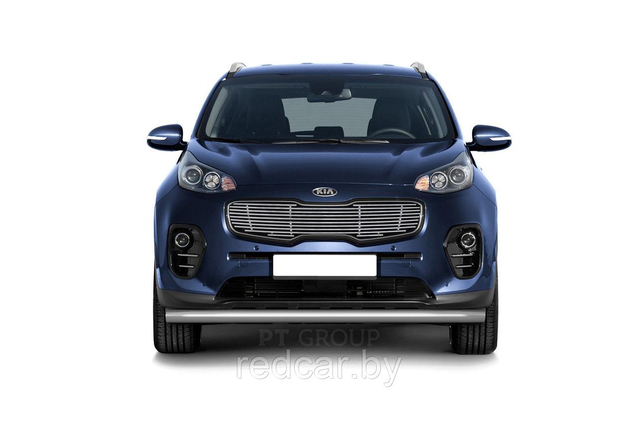 Накладка на решетку радиатора (НПС) KIA Sportage с 2016-2018