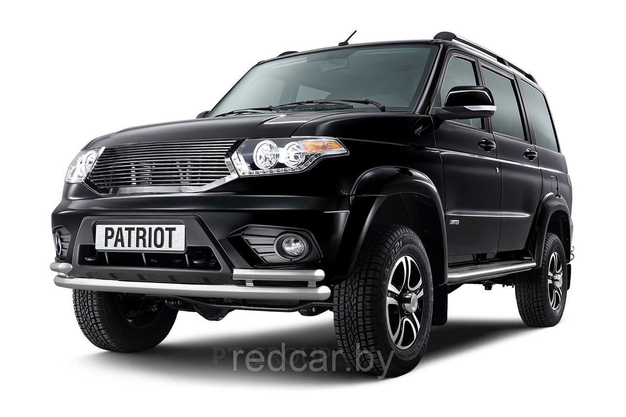 Решетка радиатора 12мм (НПС) UAZ Patriot 2014-