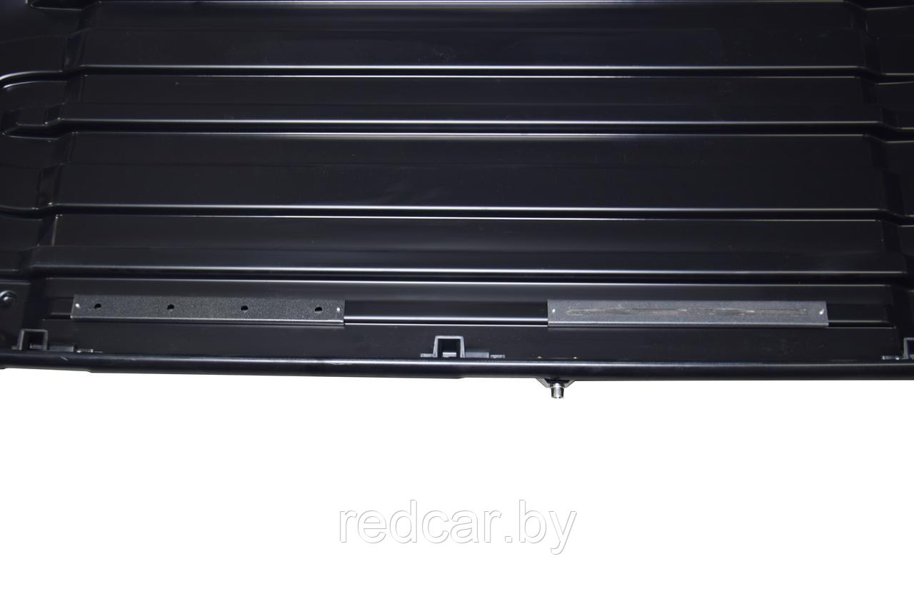 Автобокс на крышу Черный Turino 1 (410 л) Аэродинамический - фото 10 - id-p137949523