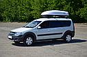 Автобокс на крышу Белый Turino Sport (480 л) Аэродинамический, фото 7
