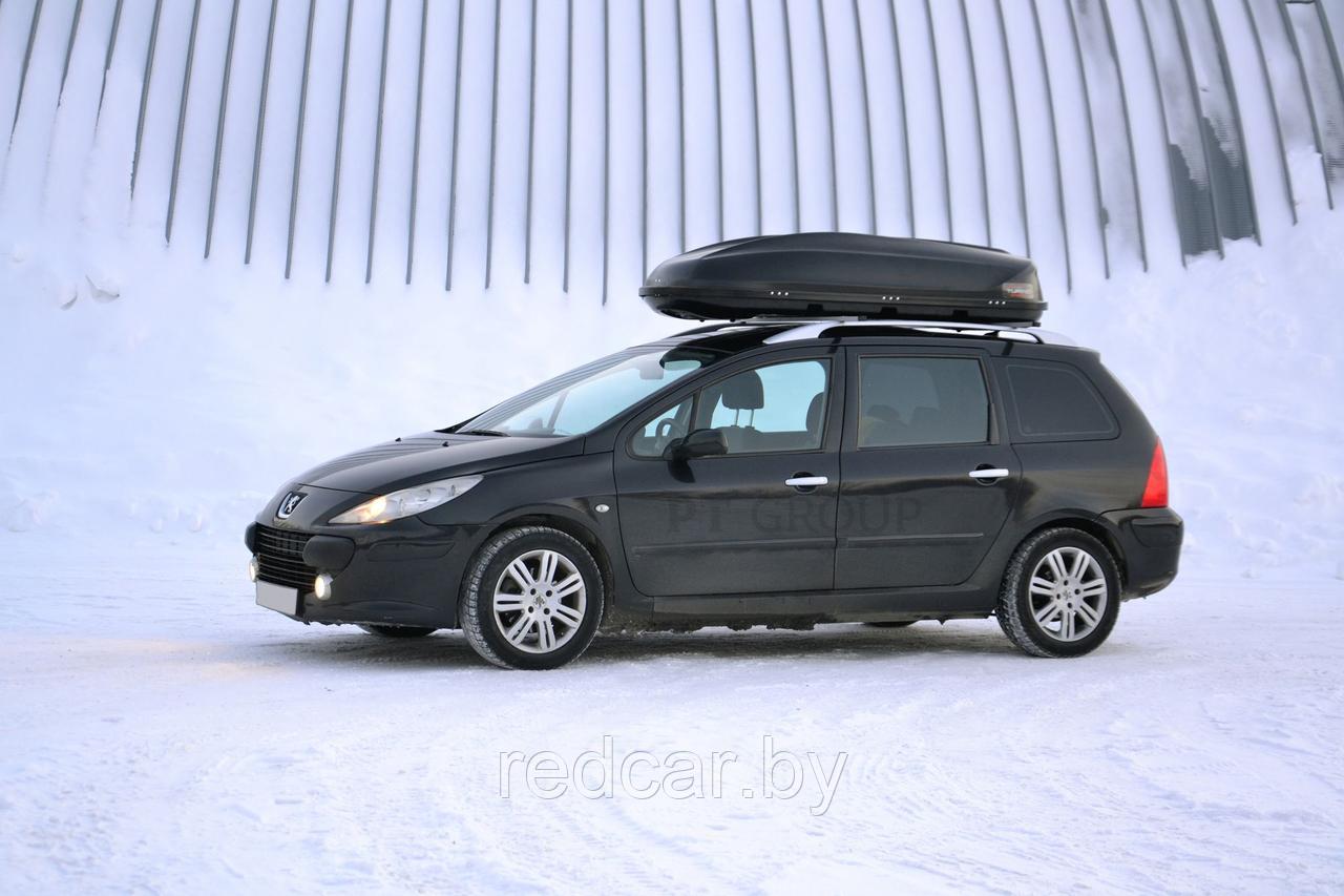 Автобокс на крышу Черный Turino Sport (480 л) Аэродинамический - фото 4 - id-p137949532
