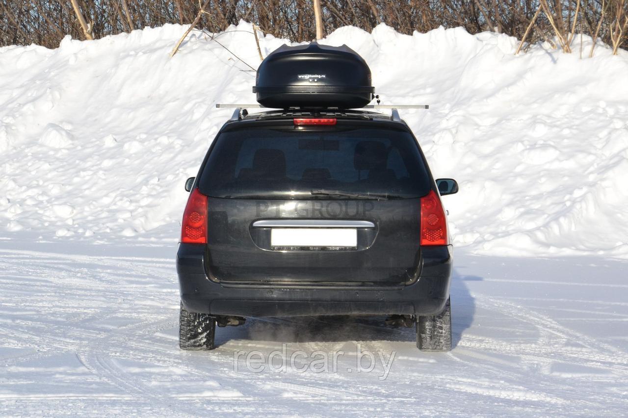 Автобокс на крышу Черный Turino Sport (480 л) Аэродинамический с двусторонним открыванием - фото 6 - id-p137949536