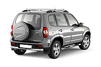 Рейлинги с поперечинами "Усиленные" на Chevrolet NIVA с 2002-02 / LADA NIVA 2020-