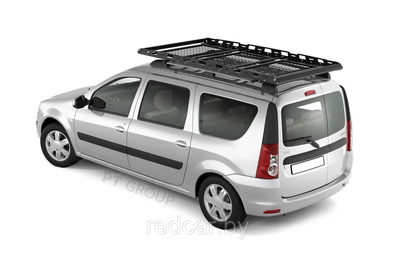 Багажник-корзина трехсекционная универсальная с основанием-решетка (ППК) 2100х1100мм под попереч - фото 3 - id-p137949585