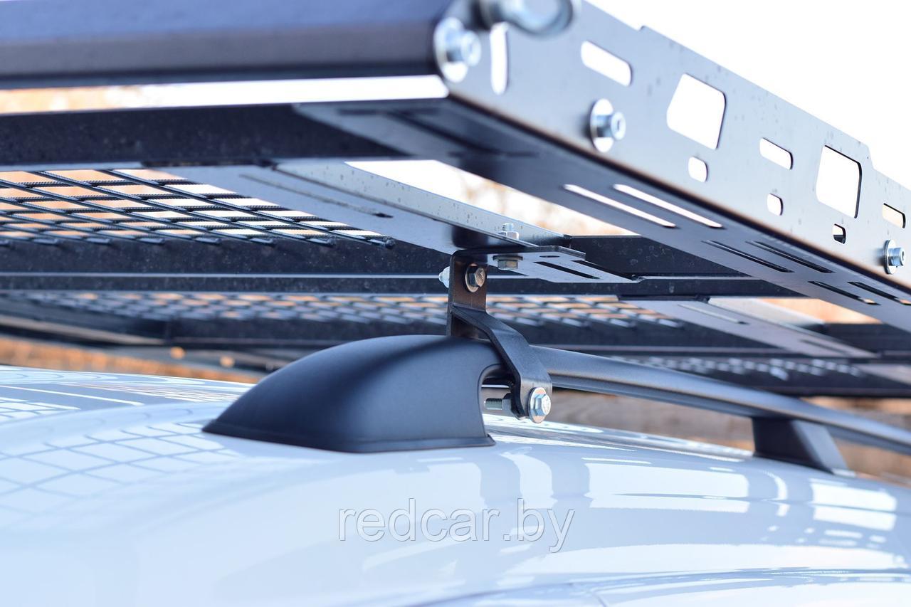 Багажник-корзина ШИРОКАЯ трехсекционная универсальная с основанием решетка (ППК) 2100х1300мм - фото 8 - id-p137949586
