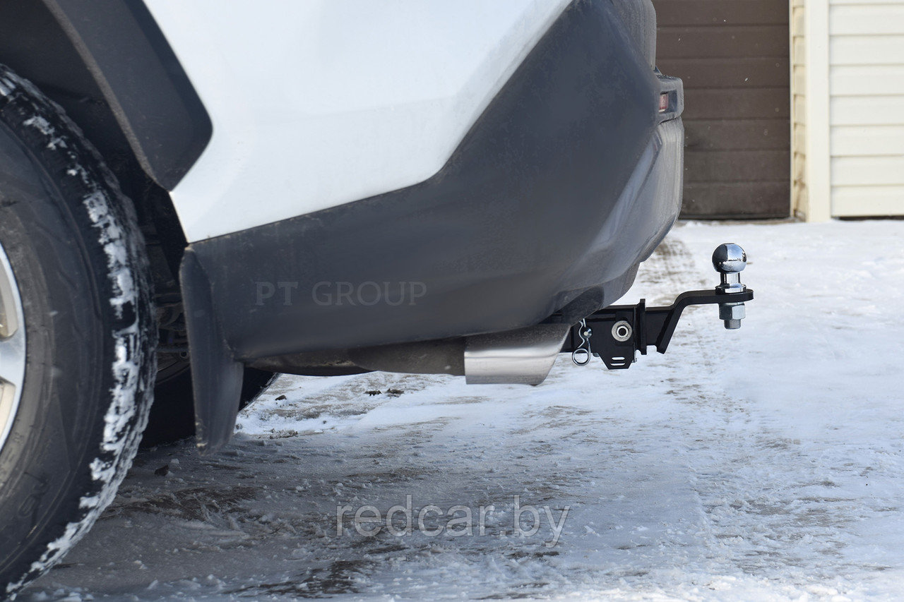 Фаркоп Toyota RAV4 с 2019 - съемный квадрат - фото 3 - id-p137949634