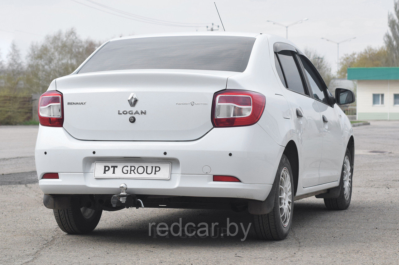 Фаркоп PT GROUP (Россия) для Renault Logan 2012- / Logan Stepway 2018 - съемный квадрат - фото 7 - id-p137949642