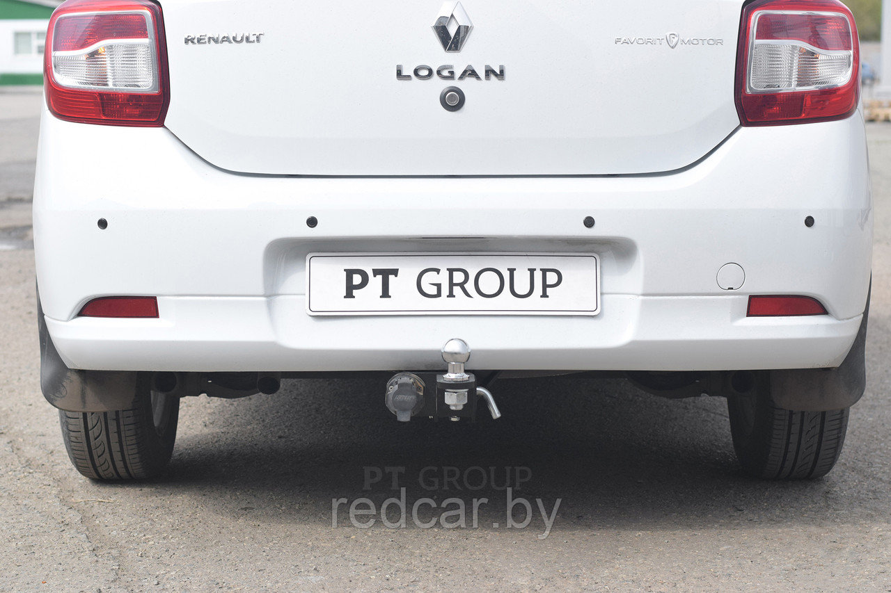 Фаркоп PT GROUP (Россия) для Renault Logan 2012- / Logan Stepway 2018 - съемный квадрат - фото 10 - id-p137949642