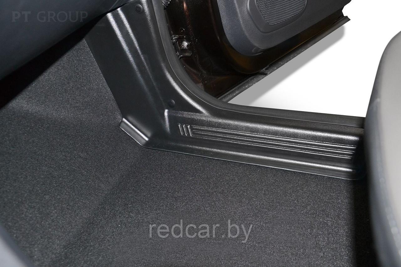 Накладки на ковролин передние (ABS) PT GROUP (Россия) ОРИГИНАЛ для Renault Kaptur с 2016
