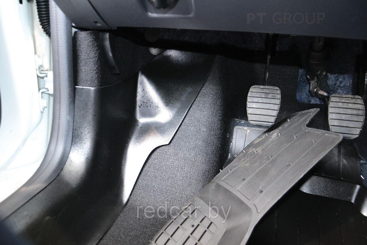 Накладки на ковролин (ABS) (6 шт) PT GROUP (Россия) ОРИГИНАЛ для Renault LOGAN 2014- - фото 2 - id-p137949670