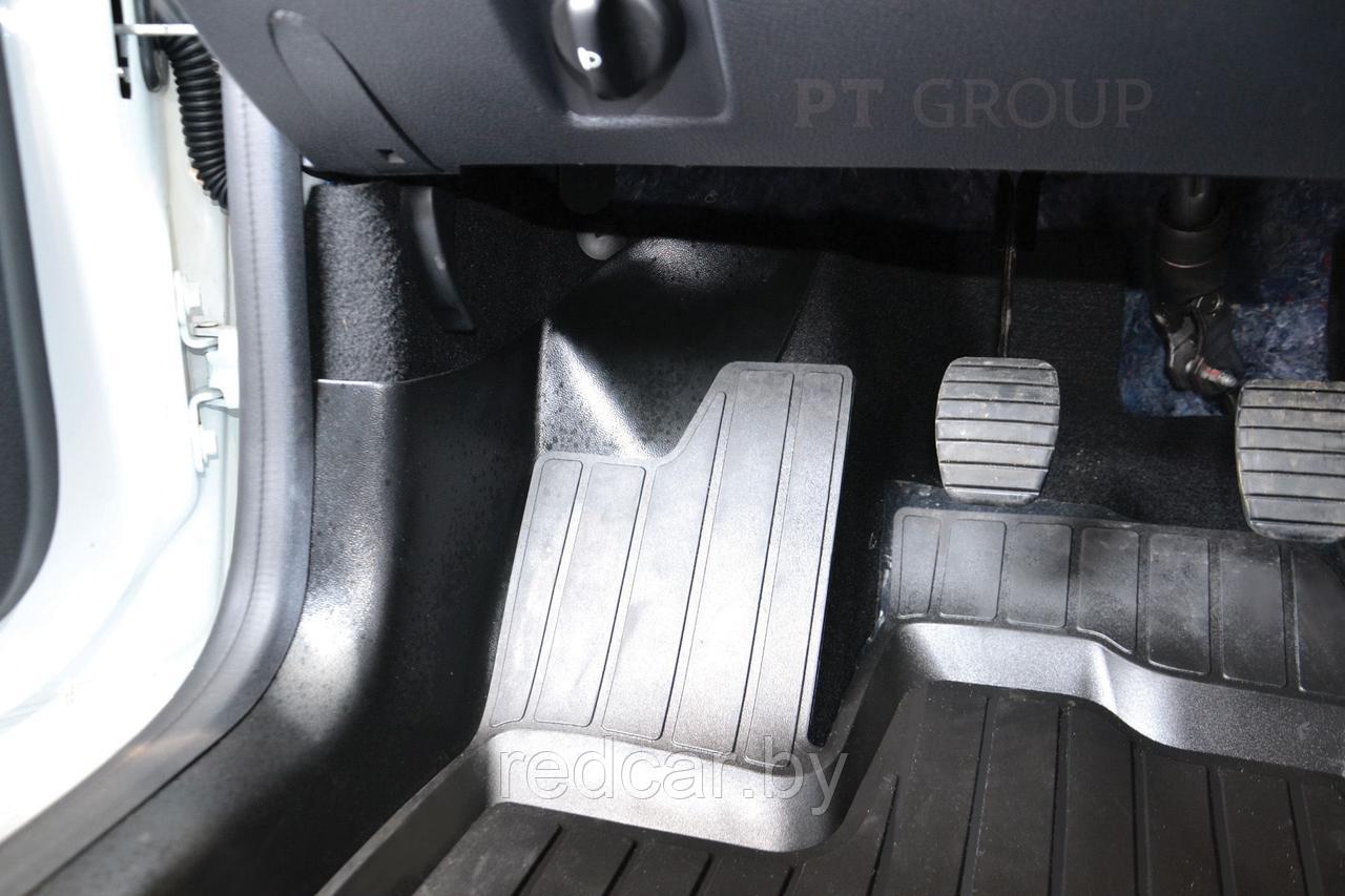 Накладки на ковролин (ABS) (6 шт) PT GROUP (Россия) ОРИГИНАЛ для Renault LOGAN 2014- - фото 3 - id-p137949670
